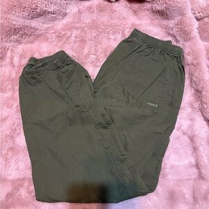 TNA Khaki Green Surplus Joggers